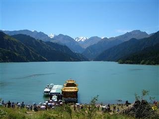 Heavenly Lake Xinjiang Heavenly Lake Xinjiang