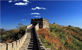 The Great Wall at Mutianyu Section The Great Wall at Mutianyu Section