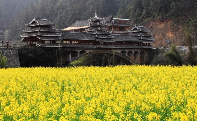Wind and Rain Bridge in Sanjiang
