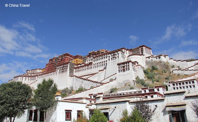 Potala Palace in Lhasa, Tibet
