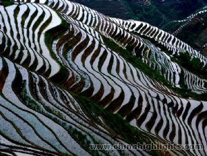 Map of Guilin Essence & Longsheng Short Hiking 