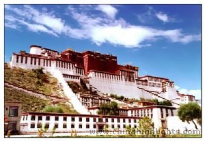 Map of Nepal to Tibet Excursion with Beijing, Xi'an Tour