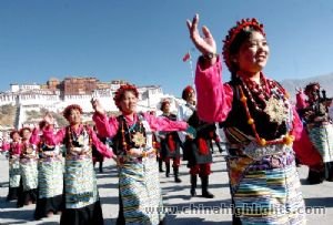 Map of Tibetan New Year Experience