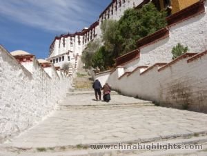 Map of Tibet Train Excursion with Classic China Tour