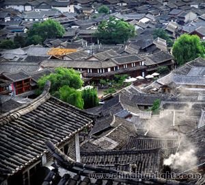 Map of The World Heritage Sites' Trail in South China 