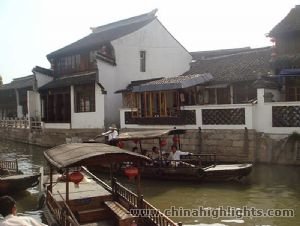 Map of Shanghai Memories plus Zhujiajiao Ancient Lakes and Canals
