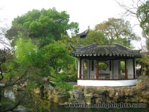Map of Suzhou and Water Village Tour