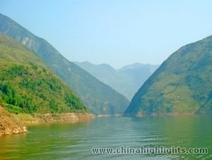 Map of Three Gorges with classic China Tour