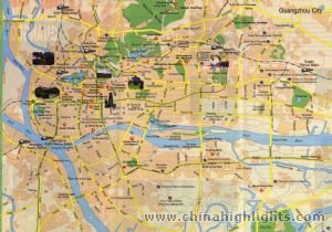 Guangdong Tourist Map