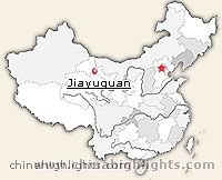 Jiayuguan Location in China