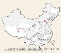 Changsha Location in China