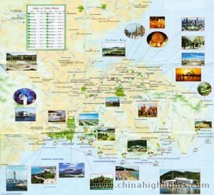 Dalian Tourist Map