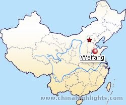 Weifang Location in China