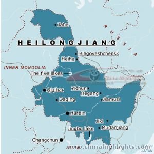 Harbin Location in Heilongjiang