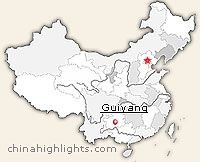 Guiyang Location in China Guiyang Location in China