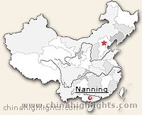Nanning Location in China
