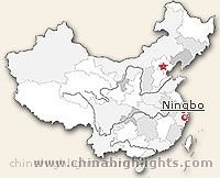 Ningbo Location in China
