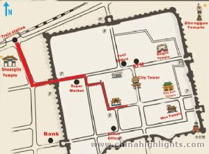 Pingyao Tourist Map