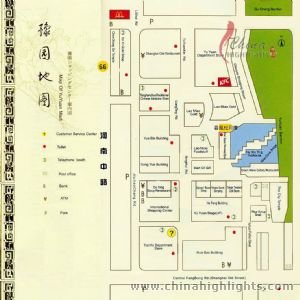 Shanghai Yu Garden Map