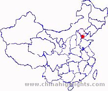 Tianjin location map