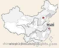 Wuxi Location in China