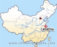 Yangzhou location map