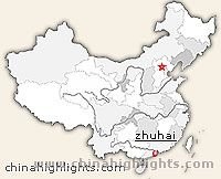 Zhuhai Location in China