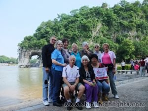 Map of Guilin & Yangshuo Memories Tour