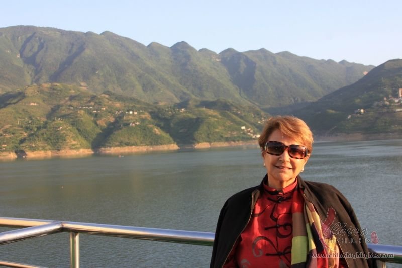 Scenery along the Yangtze