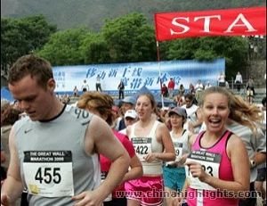 Map of The Great Wall Marathon