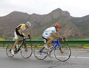 Map of Tour of Qinghai Lake