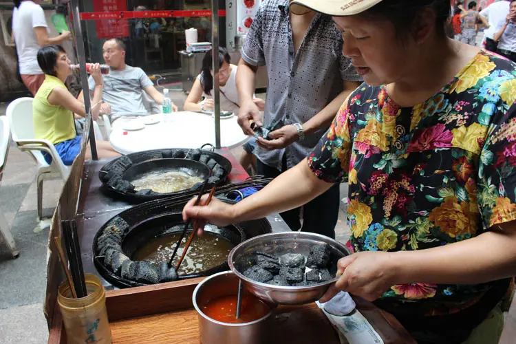 Stinky Tofui in Changsha