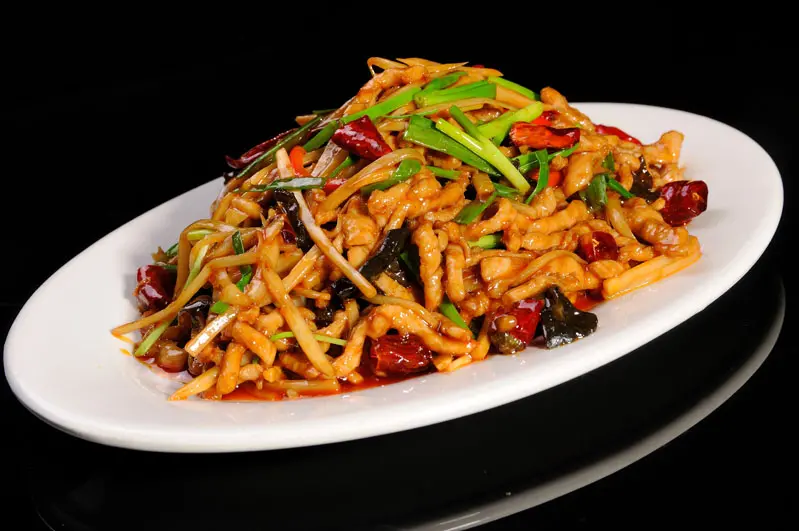 Sichuan Shredded Pork with Garlic Sauce