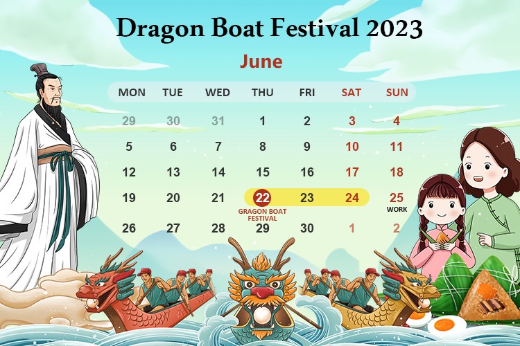 Chinese Dragon Boat Festival 2024, Thursday, June 10