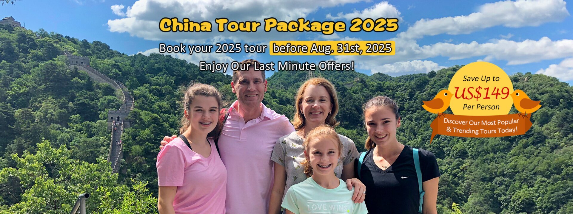 China Tour 2025/2026: Best Private Tours with early bird Deal